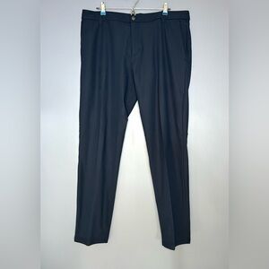 Lululemon Commission Pants Mens 38x32 Blue Warpstreme Chino Classic ABC M5AEYS